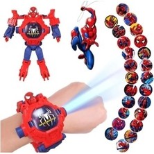 Superman Projector Watch & Transformer Robot